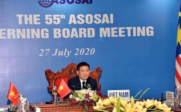 OPENING OF THE 55TH VIRTUAL MEETING OF  ASOSAI’S GOVERNING BOARD