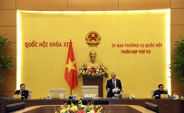 Bế mạc phiên họp thứ 52 của Ủy ban Thường vụ Quốc hội