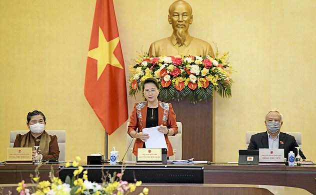 Ủy ban Thường vụ Quốc hội khai mạc Phiên họp thứ 53