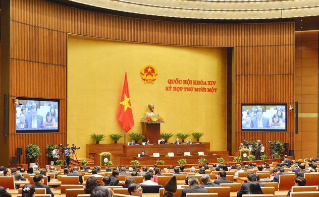 Quốc hội thảo luận tại hội trường về các Báo cáo công tác nhiệm kỳ 2016-2021 của Chủ tịch nước, Chính phủ