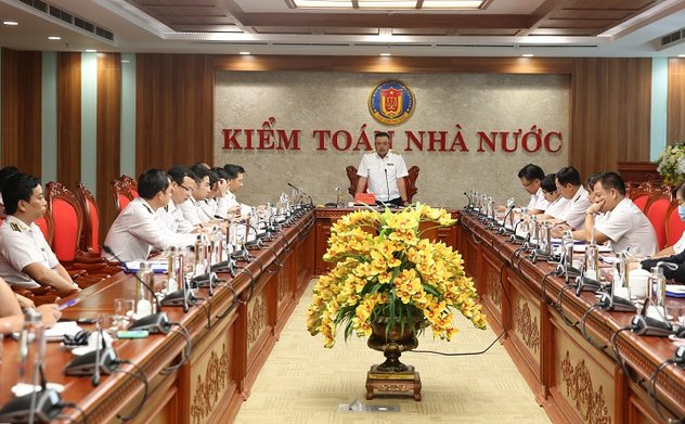 Ủy viên Trung ương Đảng, Tổng Kiểm toán nhà nước Trần Sỹ Thanh làm việc với KTNN Chuyên ngành VI