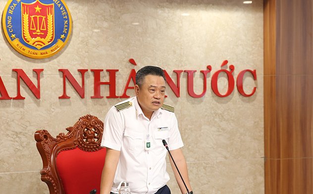 Tổng Kiểm toán nhà nước Trần Sỹ Thanh làm việc với Vụ Chế độ và Kiểm soát chất lượng kiểm toán