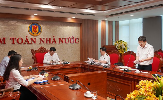 Họp trực tuyến Ban biên soạn Giáo trình Quản lý tài chính công, tài sản công