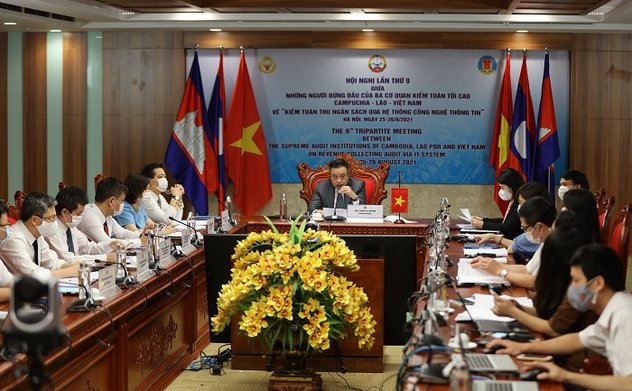 Hội nghị ba bên giữa Kiểm toán nhà nước Việt Nam - Lào - Campuchia về kiểm toán thu ngân sách qua hệ thống công nghệ thông tin