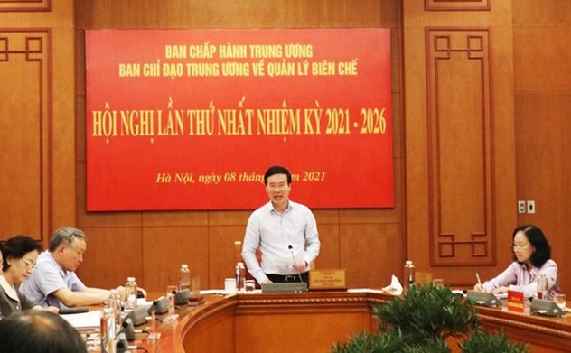  Hội nghị lần thứ nhất Ban Chỉ đạo Trung ương về quản lý biên chế