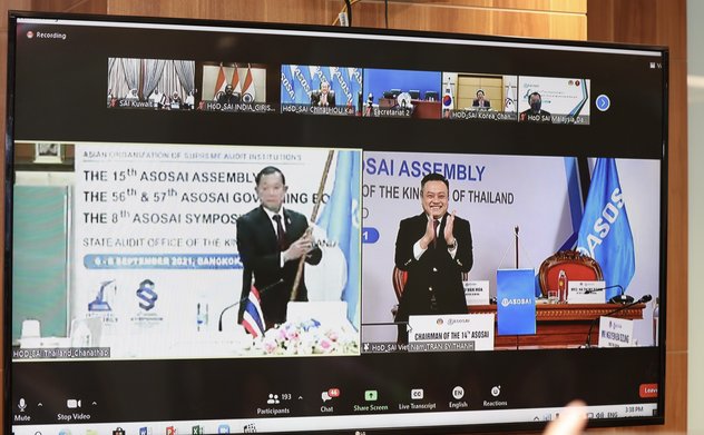 Chủ tịch KTNN Vương quốc Thái Lan chính thức đảm nhiệm vai trò Chủ tịch ASOSAI nhiệm kỳ 2021-2024