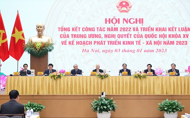Hội nghị trực tuyến của Chính phủ với địa phương: Nỗ lực, quyết tâm cao nhất để thực hiện kế hoạch năm 2023!