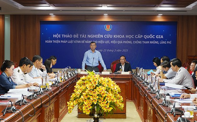 Hội thảo Hoàn thiện pháp luật Kiểm toán nhà nước để nâng cao hiệu lực, hiệu quả phòng, chống tham nhũng, lãng phí