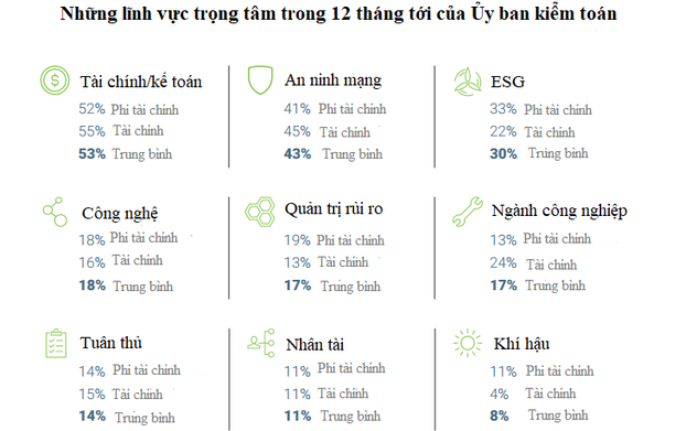 Ủy ban kiểm toán trước yêu cầu mới về giám sát rủi ro
