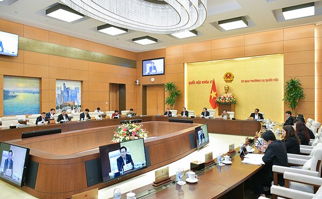 Ủy ban Thường vụ Quốc hội bế mạc phiên họp Chuyên đề pháp luật tháng 4/2023
