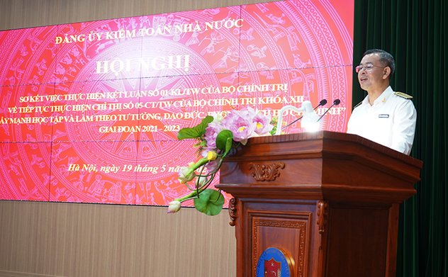 Kiểm toán nhà nước sơ kết thực hiện việc đẩy mạnh học tập và làm theo tư tưởng, đạo đức, phong cách Hồ Chí Minh giai đoạn 2021 – 2023