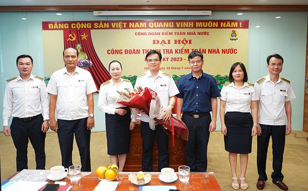 Đại hội Công đoàn Thanh tra Kiểm toán nhà nước nhiệm kỳ 2023-2028: Phát huy tinh thần đoàn kết, tạo điểm tựa vững chắc cho người lao động
