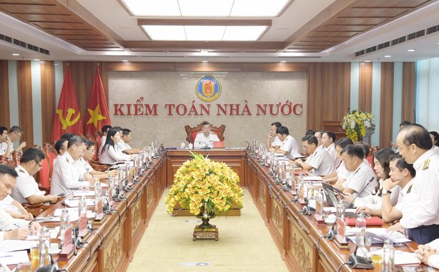 Ủy viên Ban chấp hành Trung ương Đảng, Tổng Kiểm toán nhà nước Ngô Văn Tuấn chỉ đạo thực hiện công việc tháng 8/2023 của Kiểm toán nhà nước