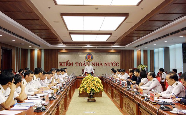 Uỷ viên Ban chấp hành Trung ương Đảng, Tổng Kiểm toán nhà nước Ngô Văn Tuấn chỉ đạo công tác trọng tâm quý II/2023 của Kiểm toán nhà nước