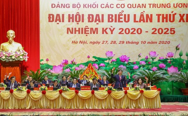 Đại hội đại biểu Đảng bộ Khối các Cơ quan Trung ương thành công tốt đẹp
