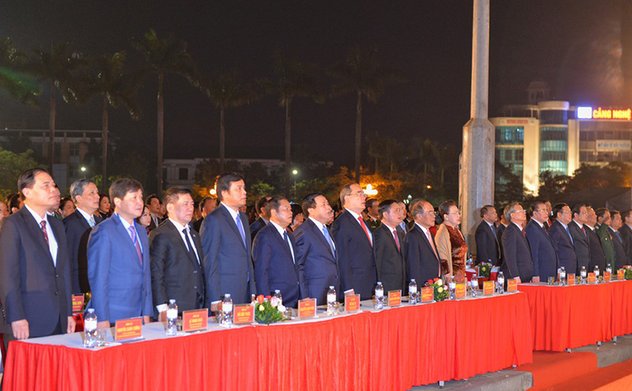 Ủy viên BCH Trung ương Đảng, Tổng Kiểm toán nhà nước Hồ Đức Phớc dự Lễ kỷ niệm 990 năm danh xưng Nghệ An