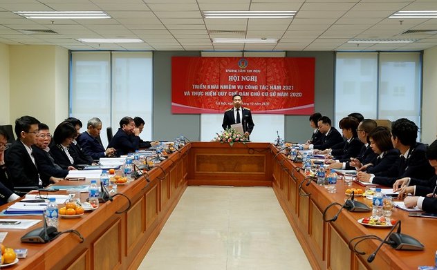 Trung tâm Tin học triển khai nhiệm vụ công tác năm 2021