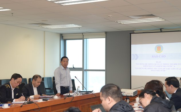 Cho ý kiến về việc triển khai dự án “Xây dựng hệ thống quản lý thông tin đối tượng kiểm toán của KTNN” và “Xây dựng nền tảng dữ liệu lớn của KTNN”