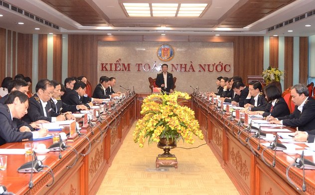 Tổng Kiểm toán nhà nước Hồ Đức Phớc chỉ đạo công tác tháng 3/2020