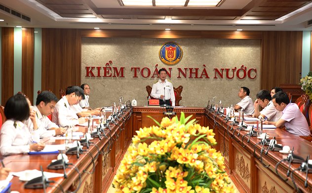 Tổng Kiểm toán nhà nước Hồ Đức Phớc chỉ đạo công tác tháng 5/2020 của toàn Ngành