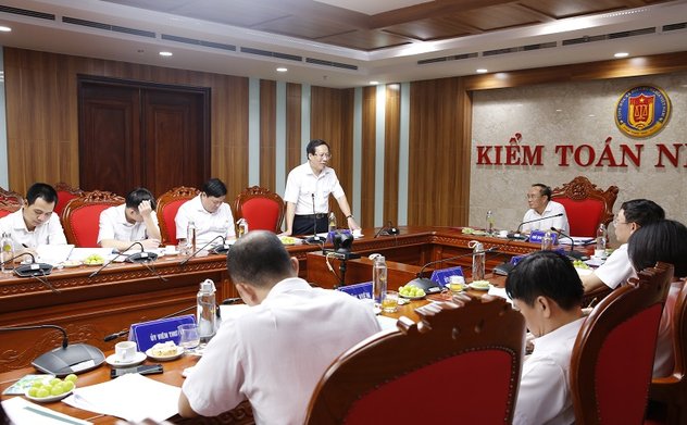 Nghiệm thu đề tài nghiên cứu khoa học cấp bộ “Đổi mới tổ chức kiểm toán ngân sách địa phương”