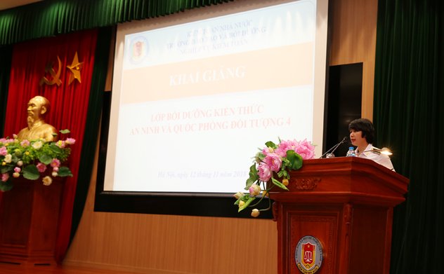 Kiểm toán nhà nước khai giảng lớp bồi dưỡng kiến thức quốc phòng và an ninh đối tượng 4