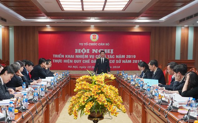 Vụ Tổ chức cán bộ triển khai công tác năm 2019