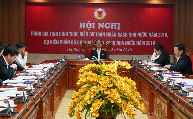 Hội nghị đánh giá tình hình thực hiện dự toán NSNN năm 2018 và dự kiến phân bổ NSNN năm 2019 của KTNN