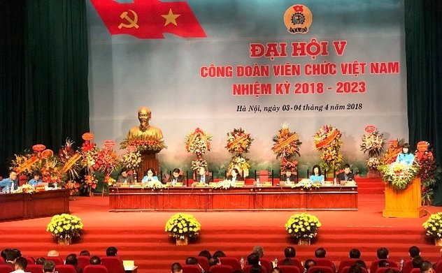 Đại hội V Công đoàn Viên chức Việt Nam, nhiệm kỳ 2018-2023 thành công tốt đẹp.