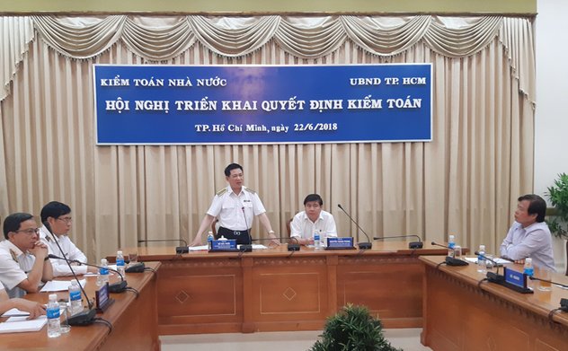 Công bố Quyết định kiểm toán tại Thành phố Hồ Chí Minh