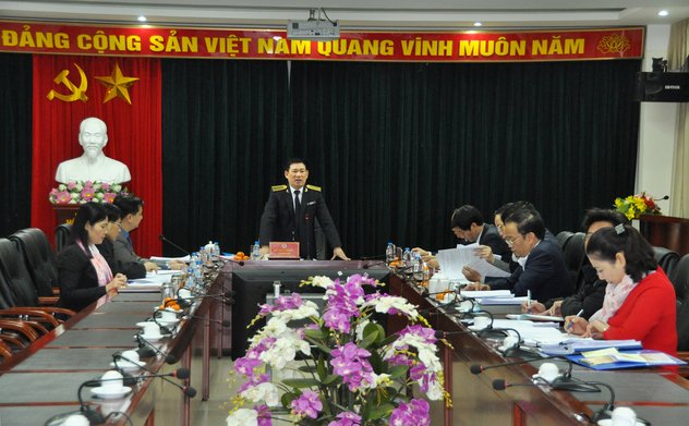 Hội nghị Ban thường vụ Đảng ủy KTNN thường kỳ tháng 01/2018