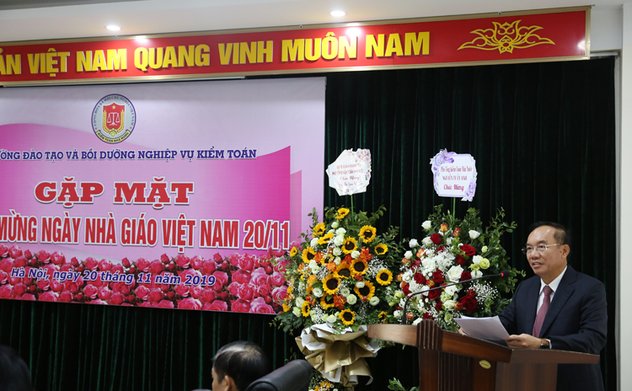 Trường Đào tạo và Bồi dưỡng nghiệp vụ kiểm toán kỷ niệm 37 năm Ngày Nhà giáo Việt Nam (20/11/1982 – 20/11/2019)
