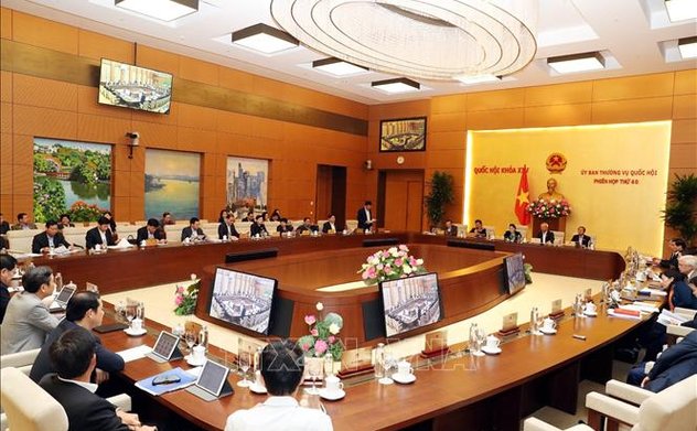 Khai mạc Phiên họp thứ 40 của Ủy ban Thường vụ Quốc hội