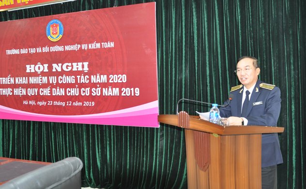 Trường Đào tạo và Bồi dưỡng nghiệp vụ kiểm toán triển khai nhiệm vụ công tác năm 2020