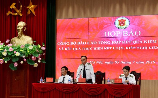 Họp báo công bố kết quả kiểm toán năm 2018 về niên độ ngân sách 2017
