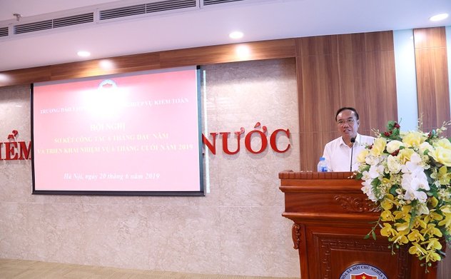 Trường Đào tạo và Bồi dưỡng nghiệp vụ kiểm toán tổ chức Hội nghị sơ kết 6 tháng đầu năm và triển khai thực hiện nhiệm vụ 6 tháng cuối năm 2019