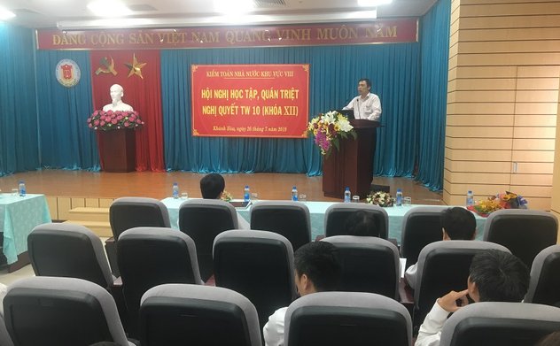 KTNN khu vực VIII tổ chức Hội nghị học tập, quán triệt học tập, quán triệt Nghị quyết Trung ương 10 khóa XII