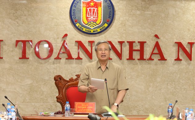 Thường trực Ban Bí thư Trần Quốc Vượng thăm và làm việc với Kiểm toán nhà nước