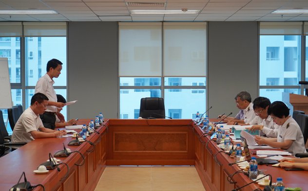 Nghiệm thu đề tài NCKH cấp cơ sở “Hoàn thiện nội dung kiểm toán đơn vị hành chính sự nghiệp trong điều kiện áp dụng chế độ kế toán mới”