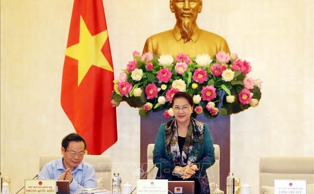 Ủy ban Thường vụ Quốc hội bế mạc phiên họp thứ 38
