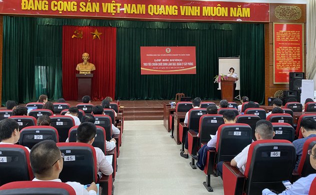 Kiểm toán nhà nước đào tạo cho lãnh đạo, quản lý cấp phòng