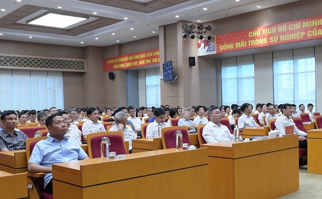 Đảng ủy Kiểm toán nhà nước tham dự trực tuyến Hội nghị Báo cáo viên Trung ương tháng 6/2023