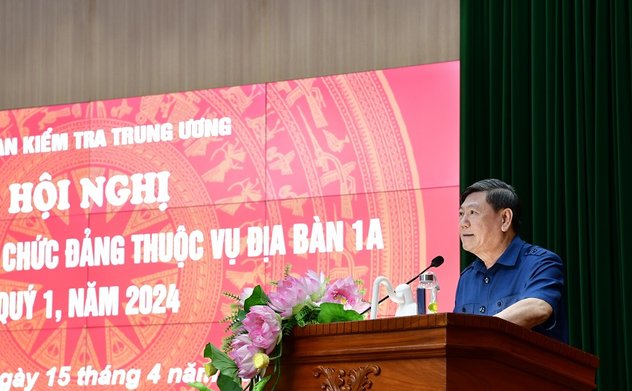 Giao ban công tác kiểm tra, giám sát các tổ chức đảng thuộc địa bàn Vụ Địa bàn IA