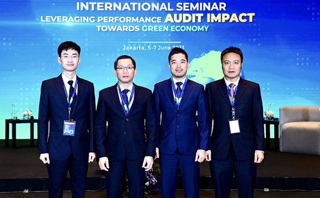 The State Audit Office of Viet Nam participated in the International Seminar on Leveraging performance Audit Impact towards green economy