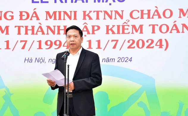 Giải bóng đá mini kỷ niệm 30 năm thành lập Kiểm toán nhà nước