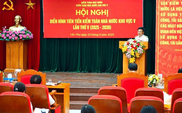 Kiểm toán nhà nước khu vực V đã tổ chức Hội nghị điển hình tiên tiến lần thứ V