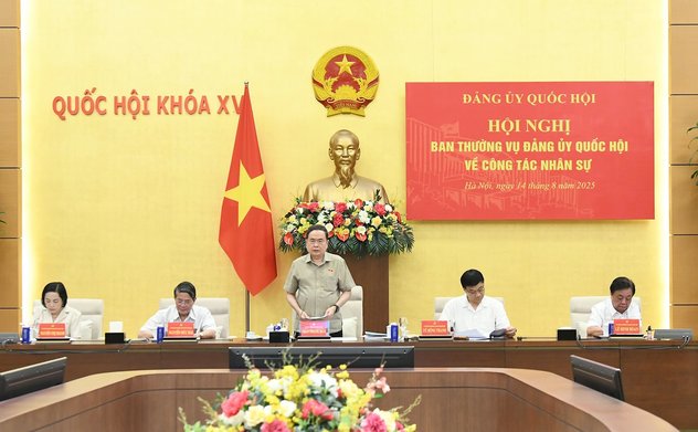 Hội nghị Ban Thường vụ Đảng ủy Quốc hội về công tác nhân sự