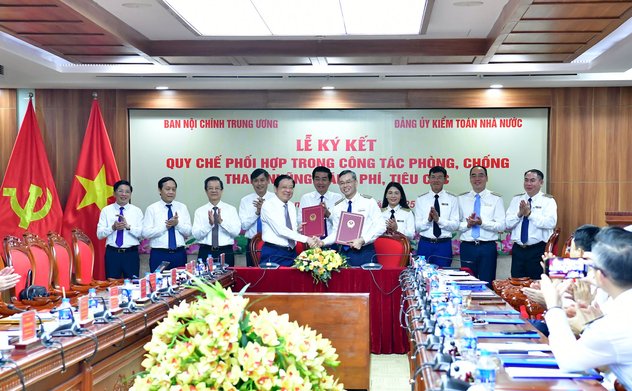 Tổng kết 10 năm thực hiện Quy chế phối hợp giữa Ban Nội chính Trung ương và Đảng ủy KTNN trong công tác phòng, chống tham nhũng, lãng phí, tiêu cực