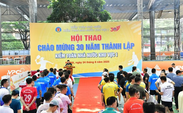 Hội thao chào mừng 30 năm thành lập Kiểm toán nhà nước khu vực I