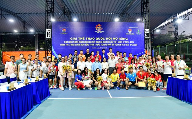 Bế mạc Giải thể thao Quốc hội mở rộng năm 2025